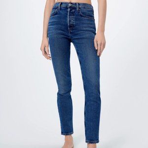 Re/done Comfort Stretch High-Rise Skinny Ankle, 28